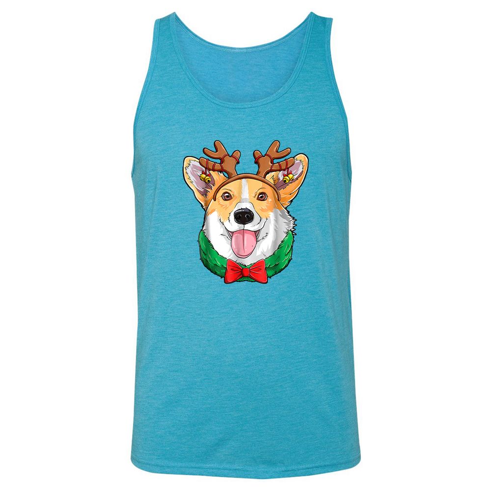 Unisex Jersey Tank - DP9Z12ZR - Aqua Triblend - 3