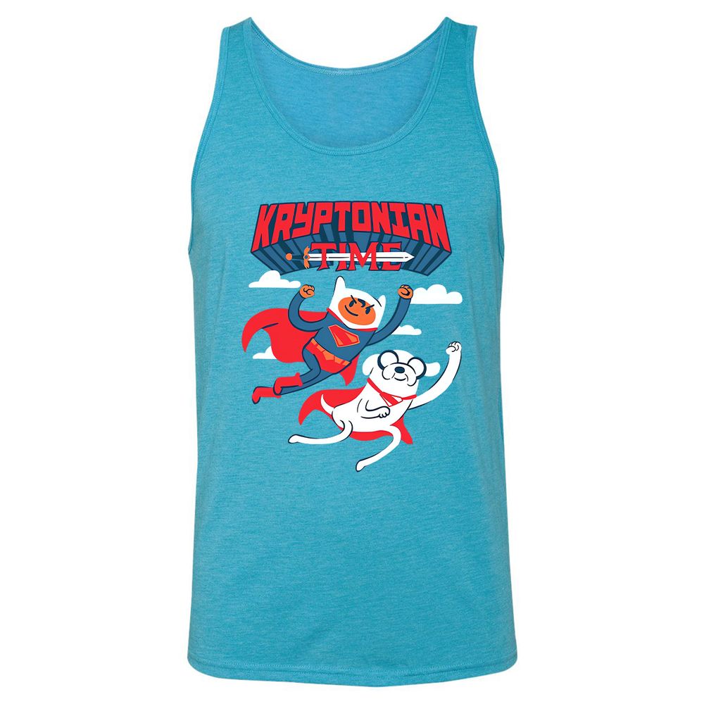 Unisex Jersey Tank - BHT9Q2LE - Aqua Triblend - 3