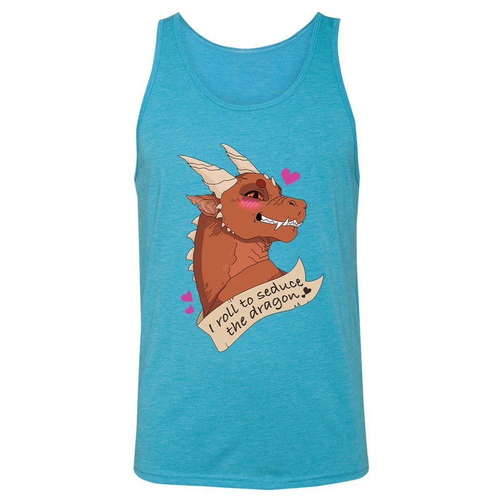 Unisex Jersey Tank - YL9JVMVL - Aqua Triblend - 3