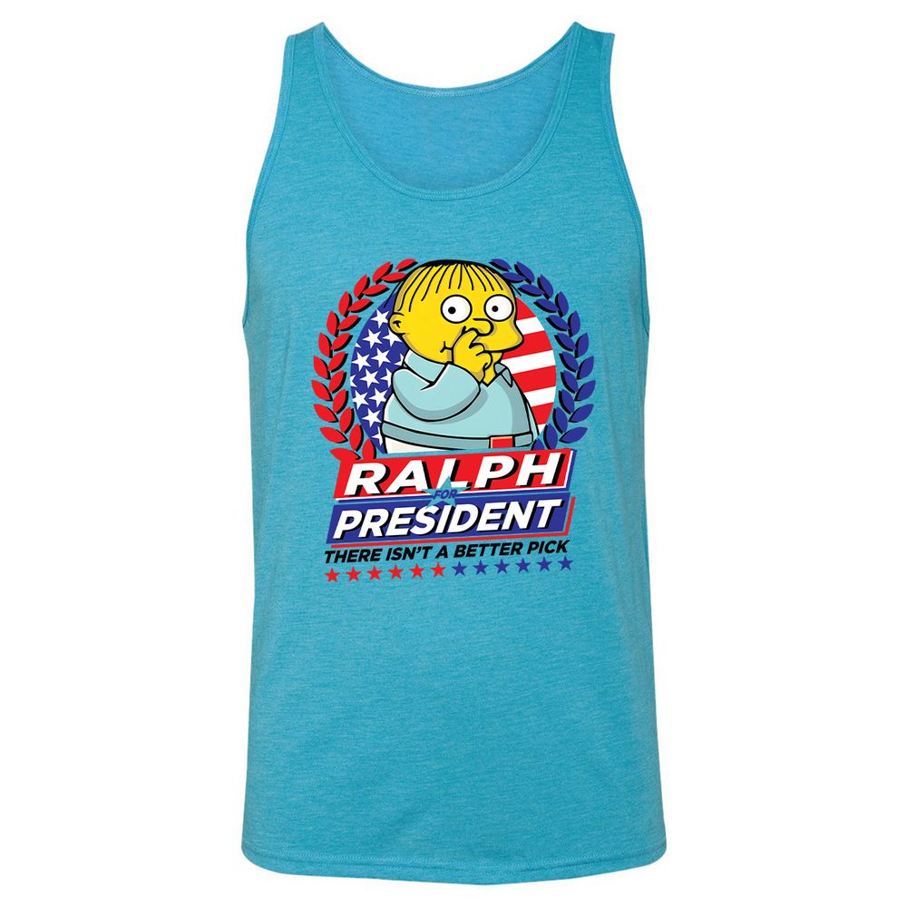 Unisex Jersey Tank - HL5BUMEM - Aqua Triblend - 3