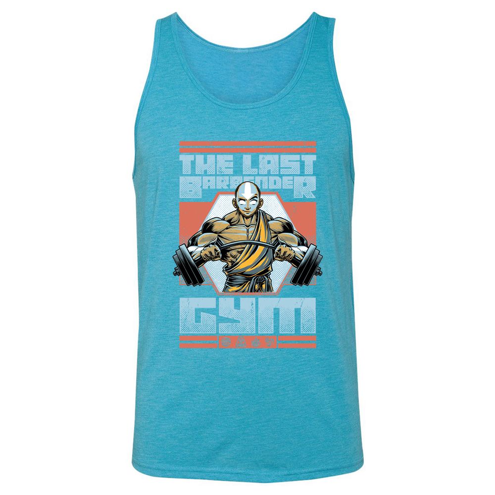 Unisex Jersey Tank - 76DAP15E - Aqua Triblend - 3
