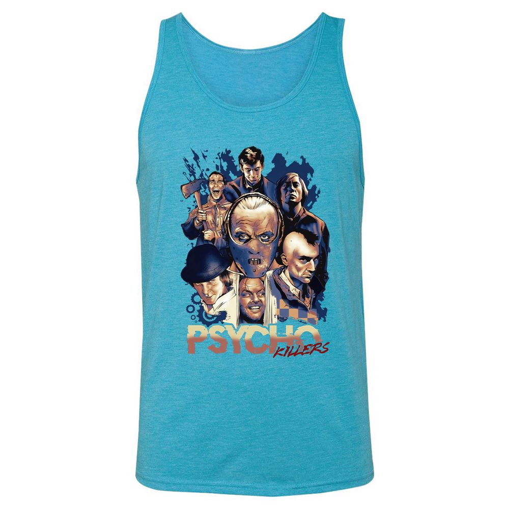 Unisex Jersey Tank - 3MF5B8V6 - Aqua Triblend - 3