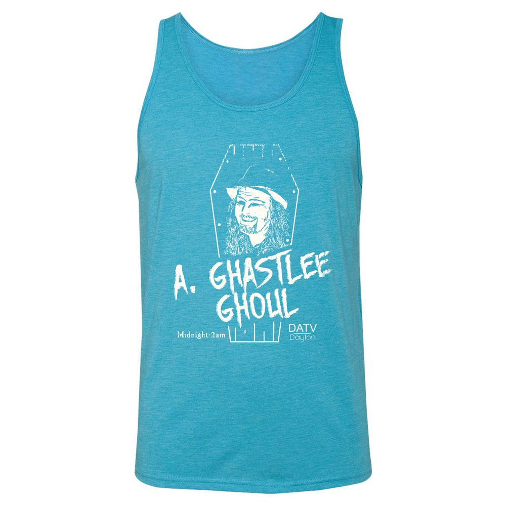 Unisex Jersey Tank - B74FVBKU - Aqua Triblend - 3