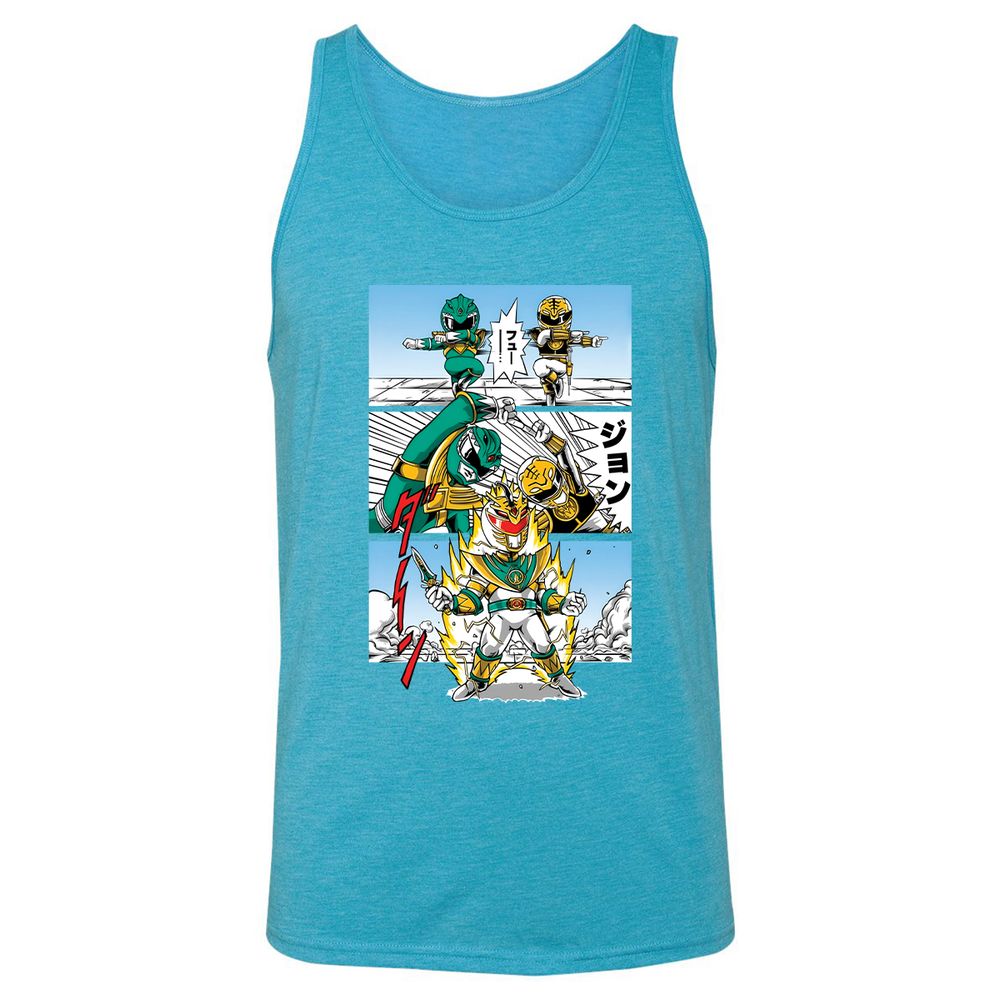 Unisex Jersey Tank - YPCTS4DD - Aqua Triblend - 3