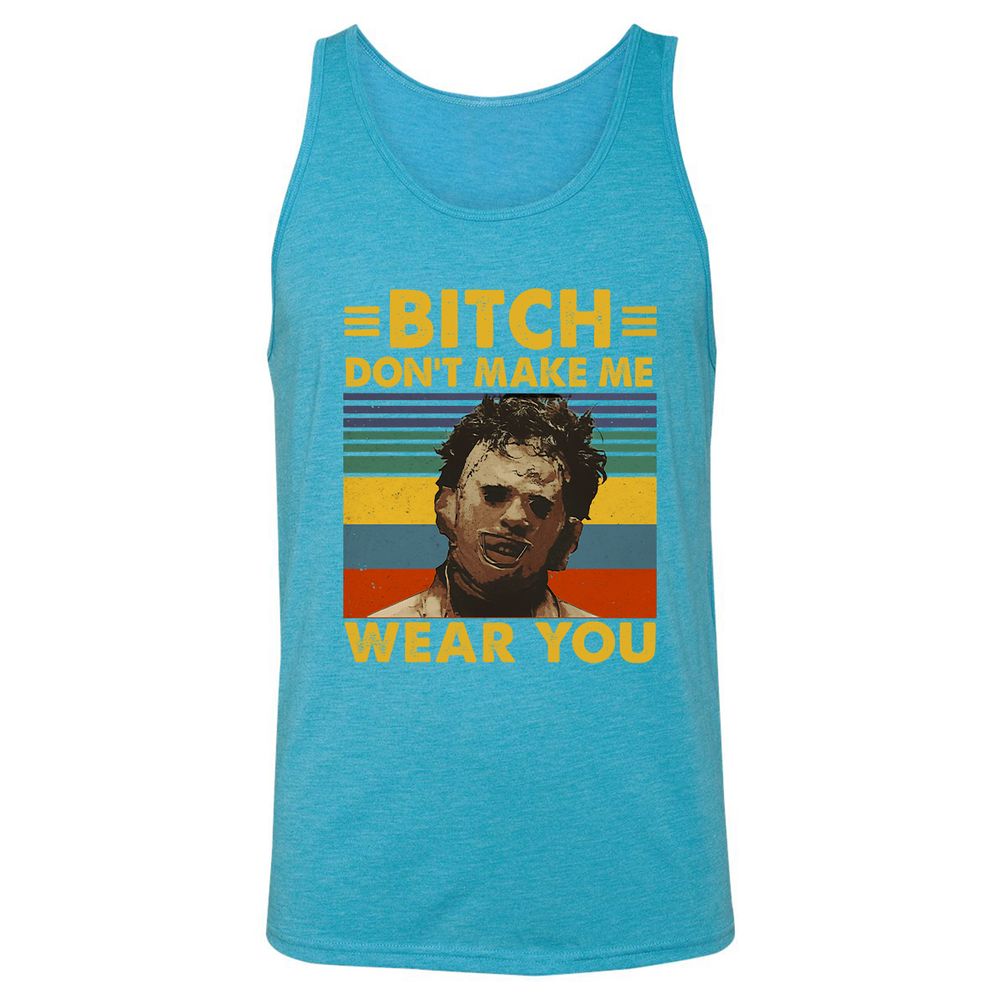 Unisex Jersey Tank - W1AAJDWG - Aqua Triblend - 3