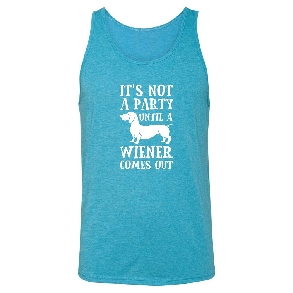 Unisex Jersey Tank - 5WTF5V7G - Aqua Triblend - 3