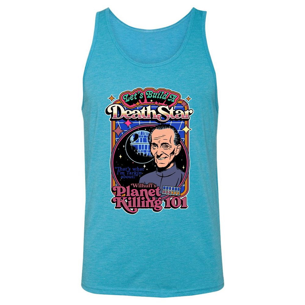 Unisex Jersey Tank - MWNW1CLW - Aqua Triblend - 3