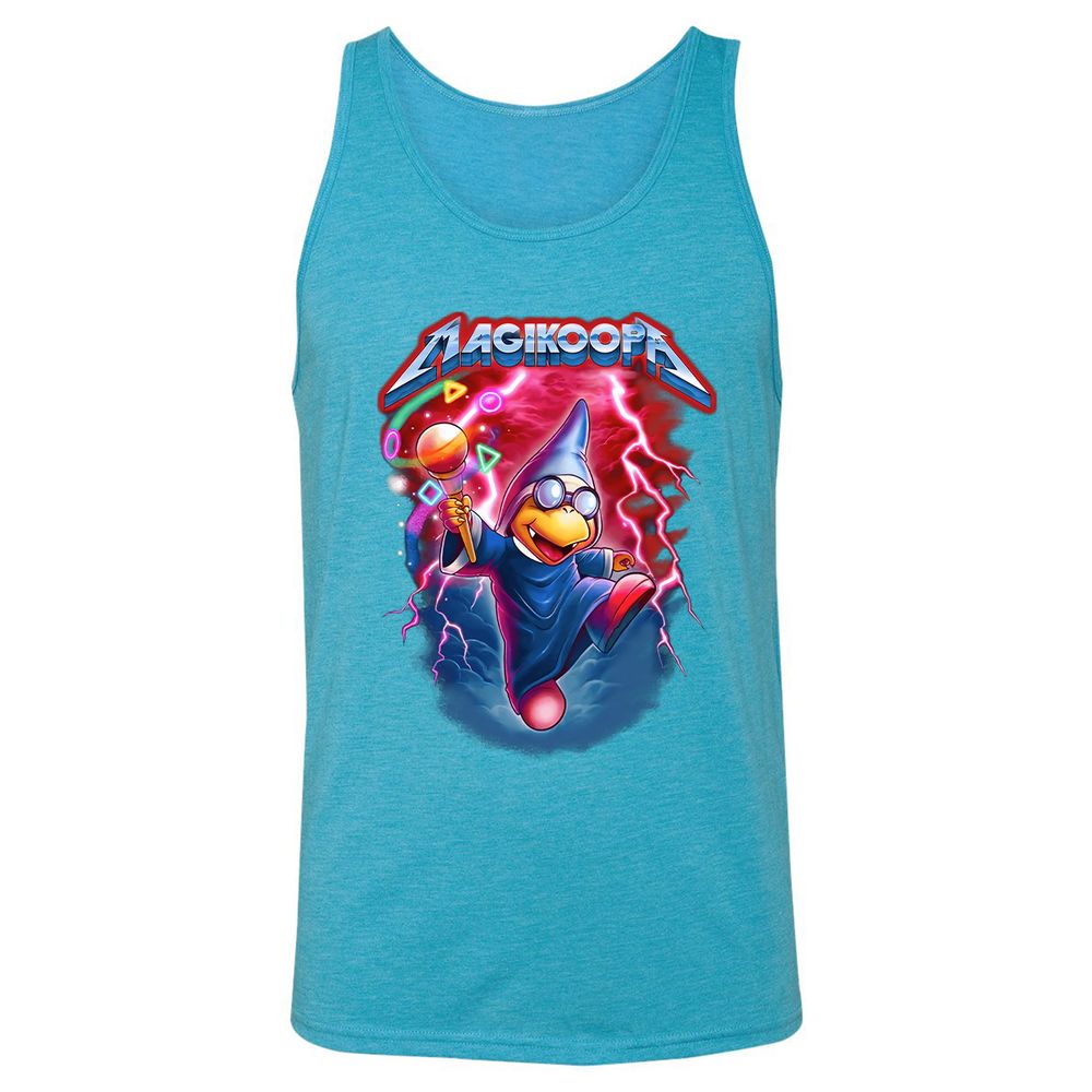 Unisex Jersey Tank - P5R7F7PF - Aqua Triblend - 3