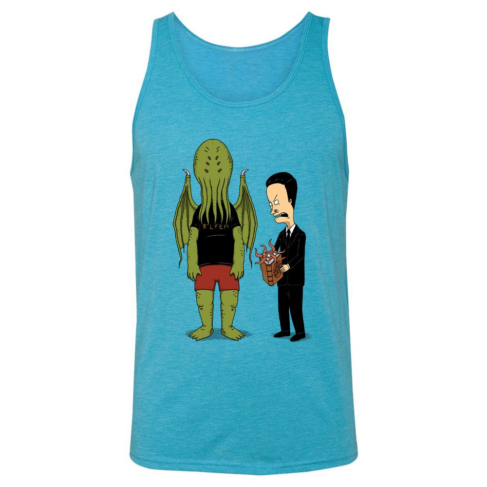 Unisex Jersey Tank - 3FTVM3Z5 - Aqua Triblend - 3