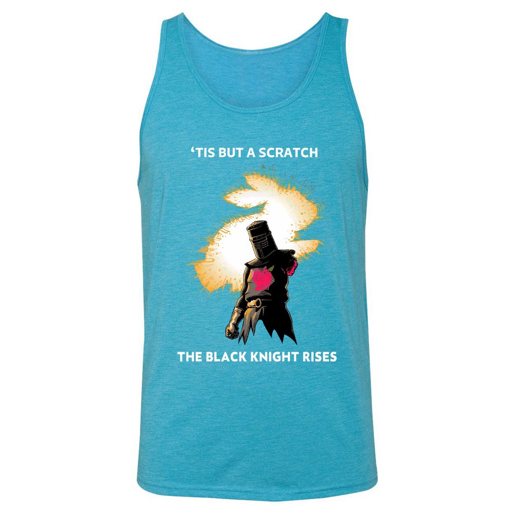Unisex Jersey Tank - F9NGKA8W - Aqua Triblend - 3