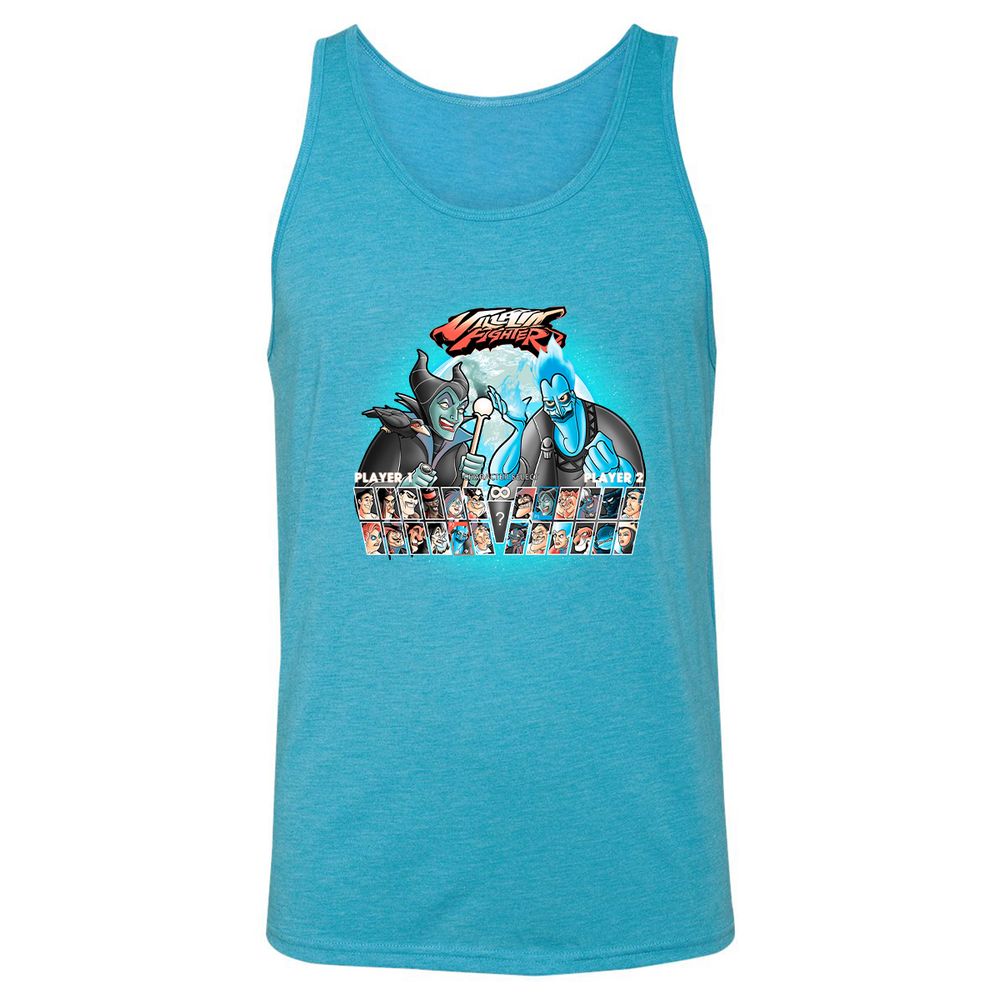 Unisex Jersey Tank - R58QAHPS - Aqua Triblend - 3