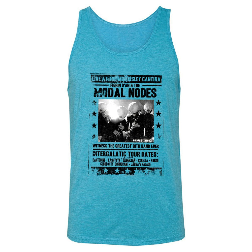 Unisex Jersey Tank - AY5SMG33 - Aqua Triblend - 3