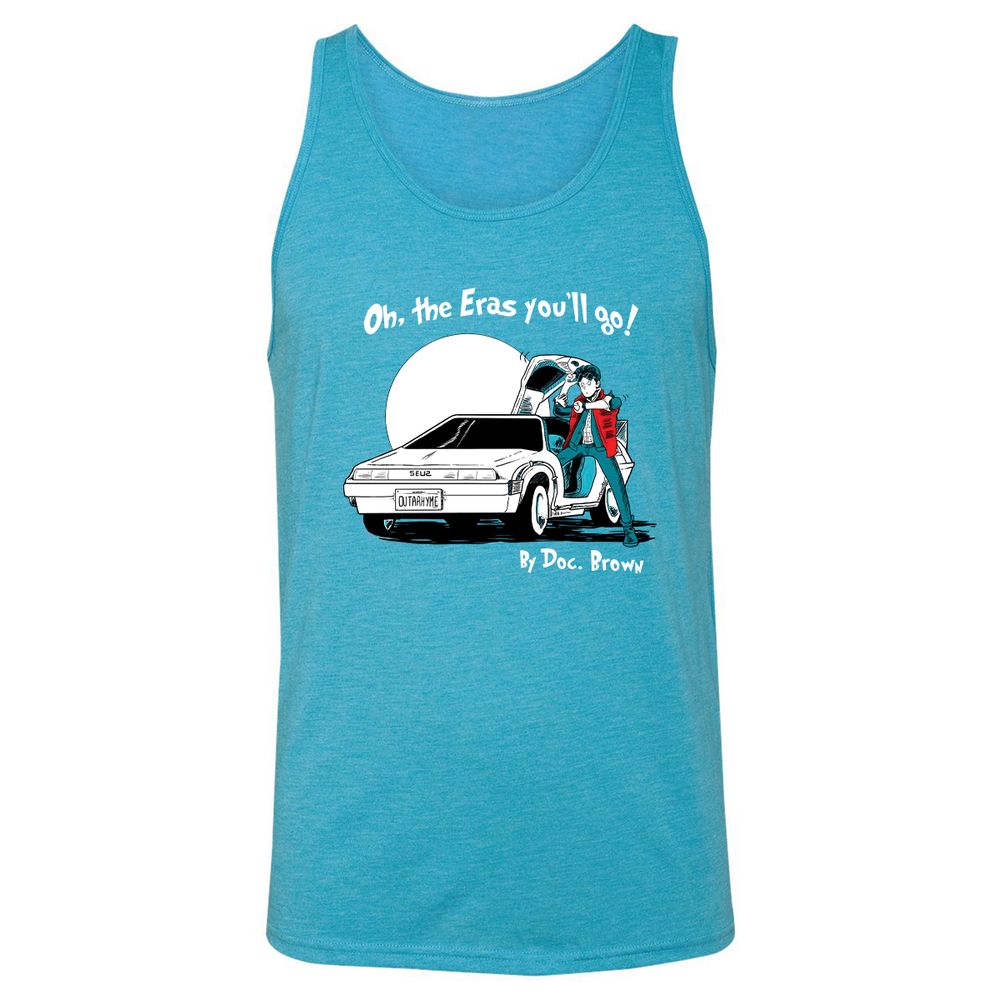Unisex Jersey Tank - 1CNTQESN - Aqua Triblend - 3