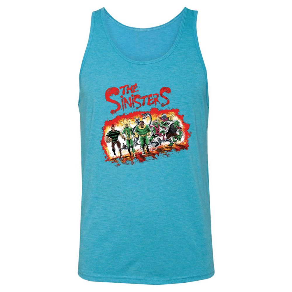 Unisex Jersey Tank - EPXEW7MH - Aqua Triblend - 3