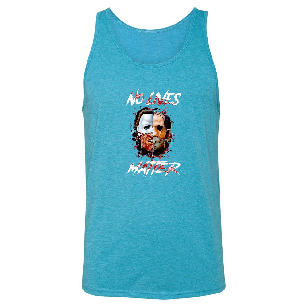 Unisex Jersey Tank - XXNQLCDT - Aqua Triblend - 3