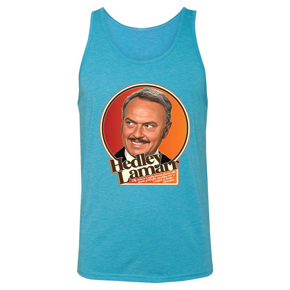 Unisex Jersey Tank - 2DDVQE3P - Aqua Triblend - 3