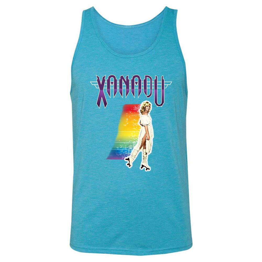 Unisex Jersey Tank - L3N81NKH - Aqua Triblend - 3