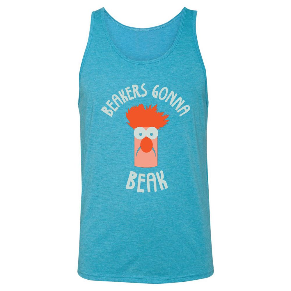 Unisex Jersey Tank - RHN4SDLE - Aqua Triblend - 3