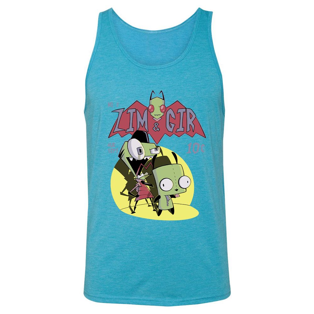 Unisex Jersey Tank - 625DFTSU - Aqua Triblend - 3