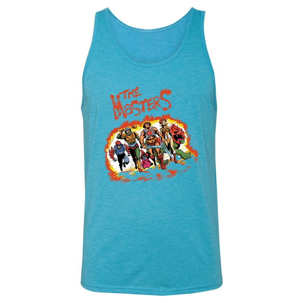 Unisex Jersey Tank - FTFGCY14 - Aqua Triblend - 3