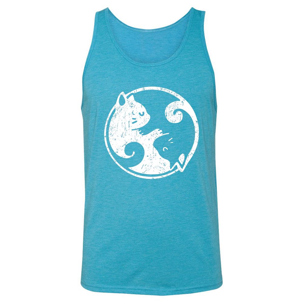 Unisex Jersey Tank - XBPCSCZU - Aqua Triblend - 3