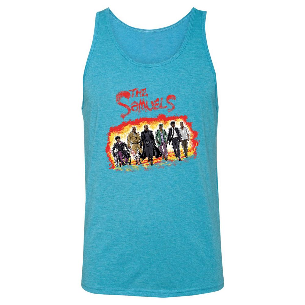 Unisex Jersey Tank - 3VUFBNN3 - Aqua Triblend - 3
