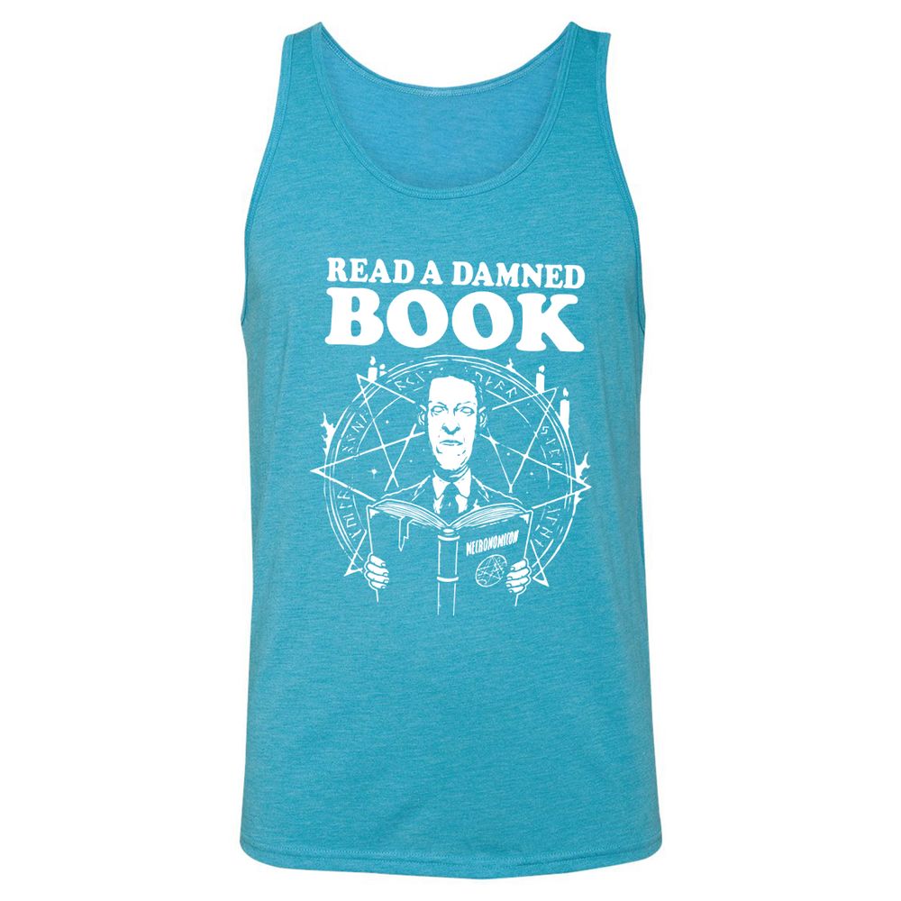 Unisex Jersey Tank - B95GVAKH - Aqua Triblend - 3