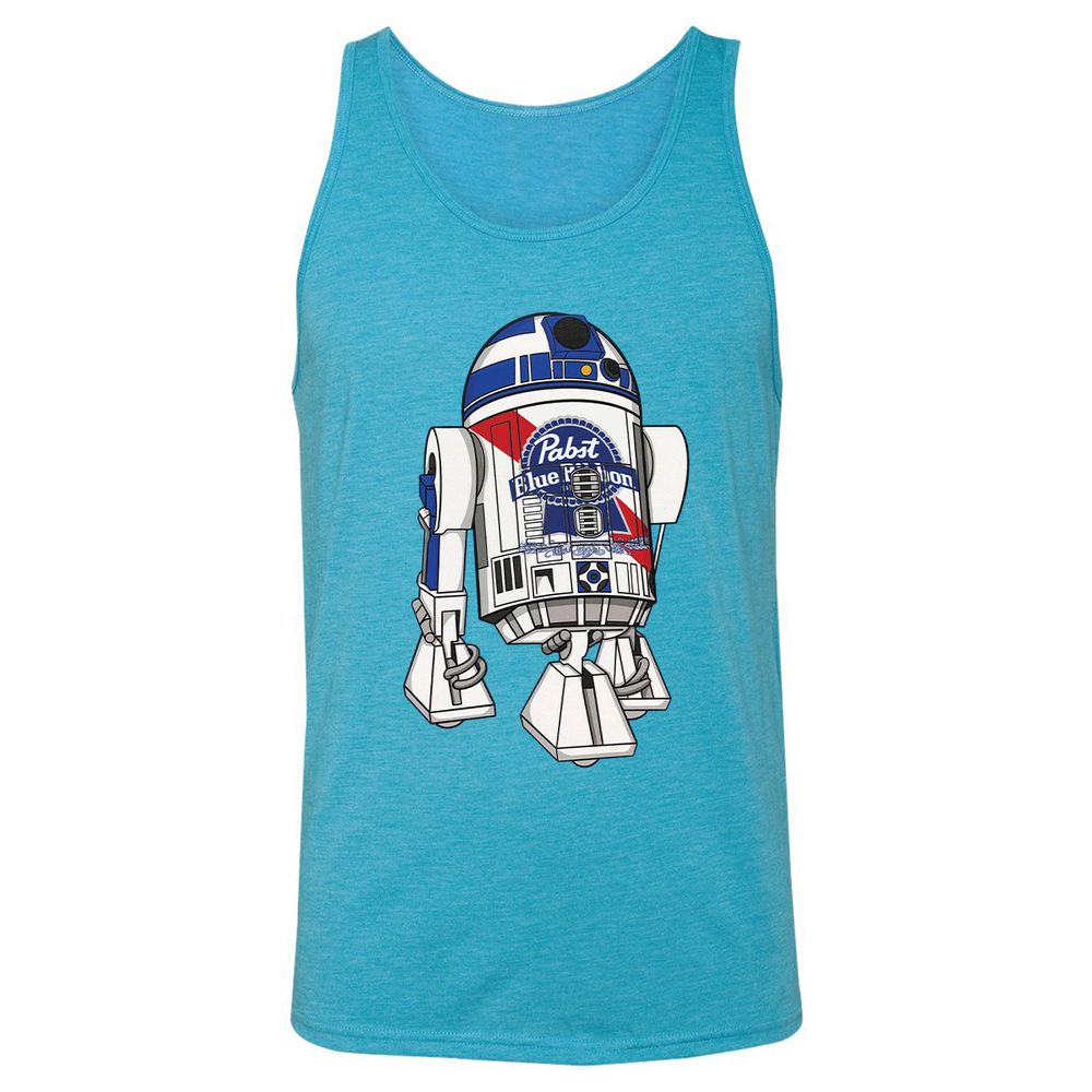 Unisex Jersey Tank - LZA8TQM7 - Aqua Triblend - 3