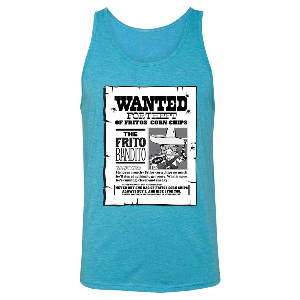 Unisex Jersey Tank - KP6RH4PB - Aqua Triblend - 3