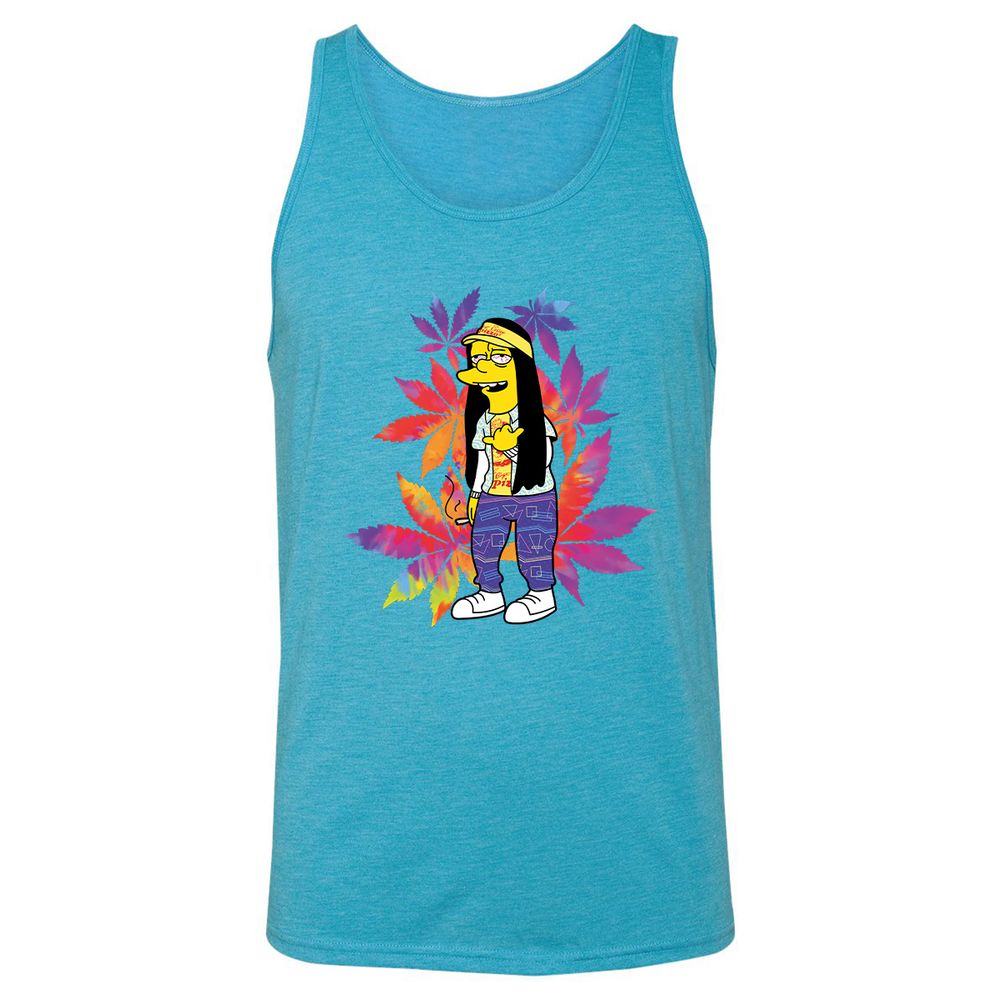 Unisex Jersey Tank - 7E3A2JCW - Aqua Triblend - 3