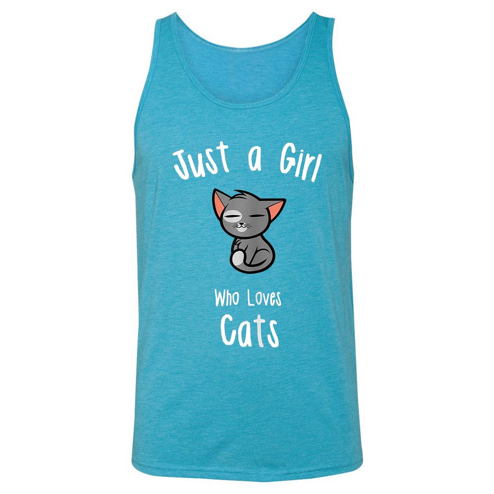 Unisex Jersey Tank - MA3SM415 - Aqua Triblend - 3