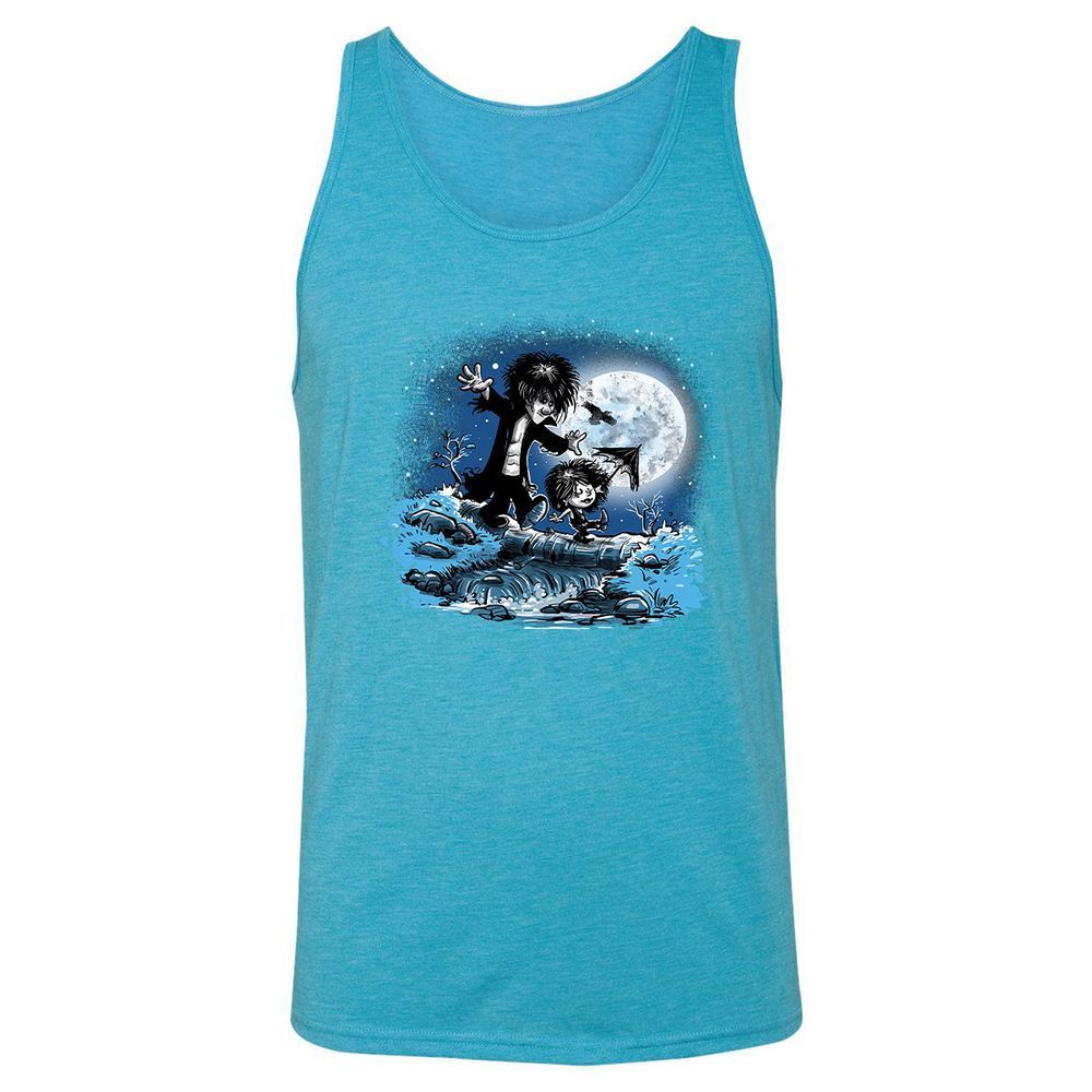 Unisex Jersey Tank - SL5AZ5LE - Aqua Triblend - 3