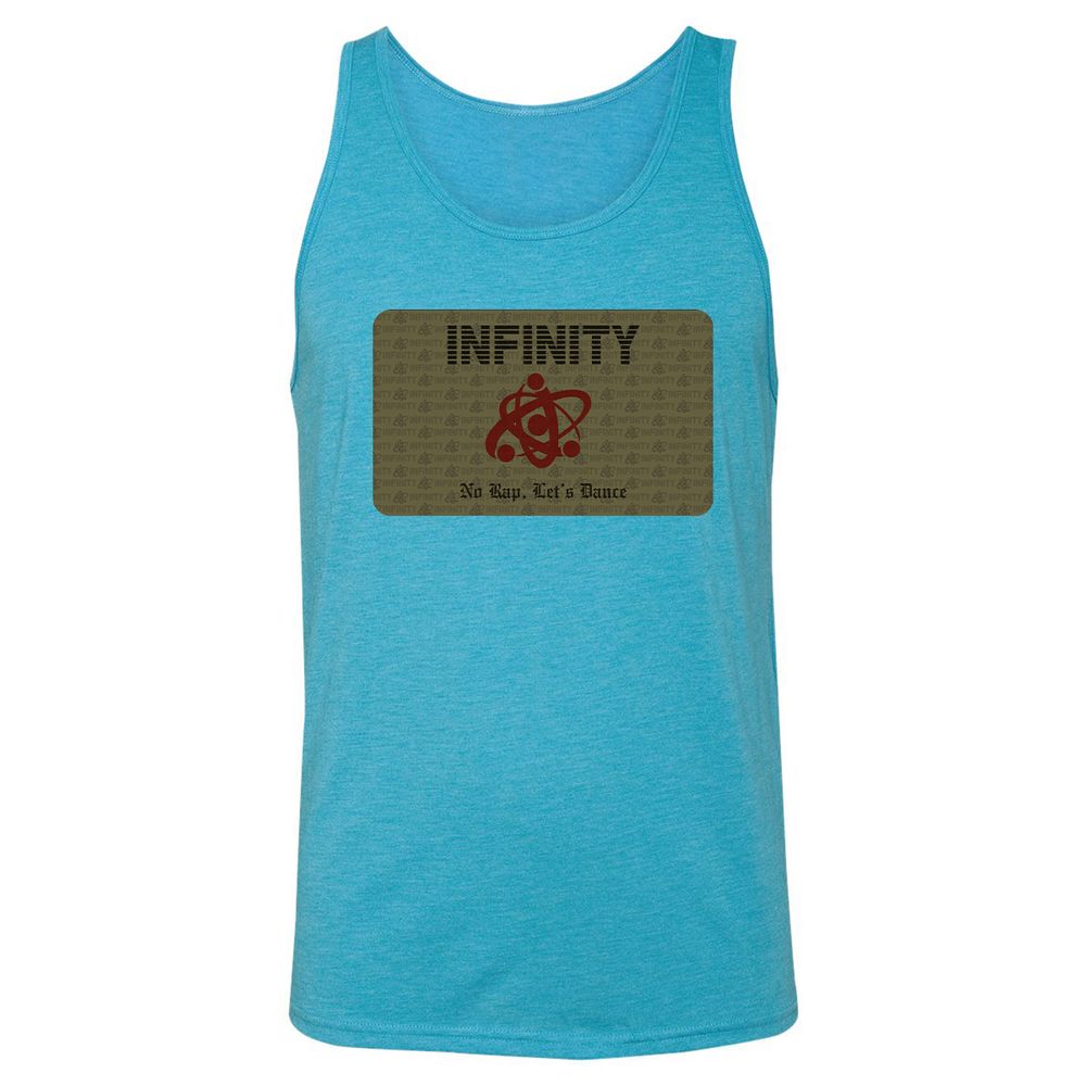 Unisex Jersey Tank - H1PX2P5F - Aqua Triblend - 3