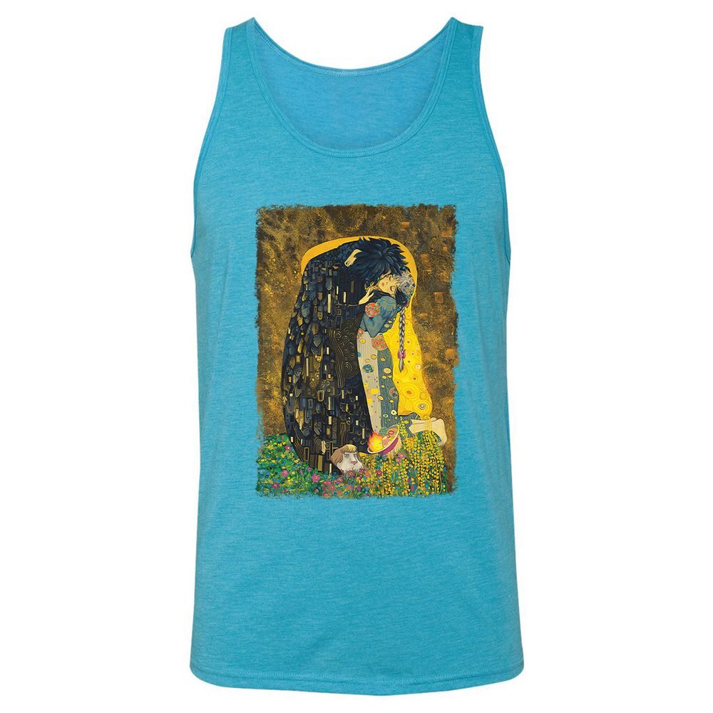 Unisex Jersey Tank - MSG2CJJA - Aqua Triblend - 3