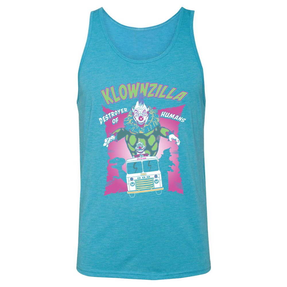 Unisex Jersey Tank - D3TKWEXH - Aqua Triblend - 3