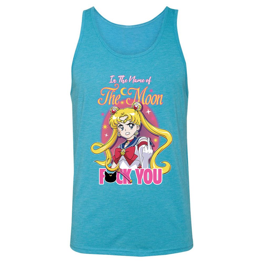 Unisex Jersey Tank - 7Y257N1Z - Aqua Triblend - 3