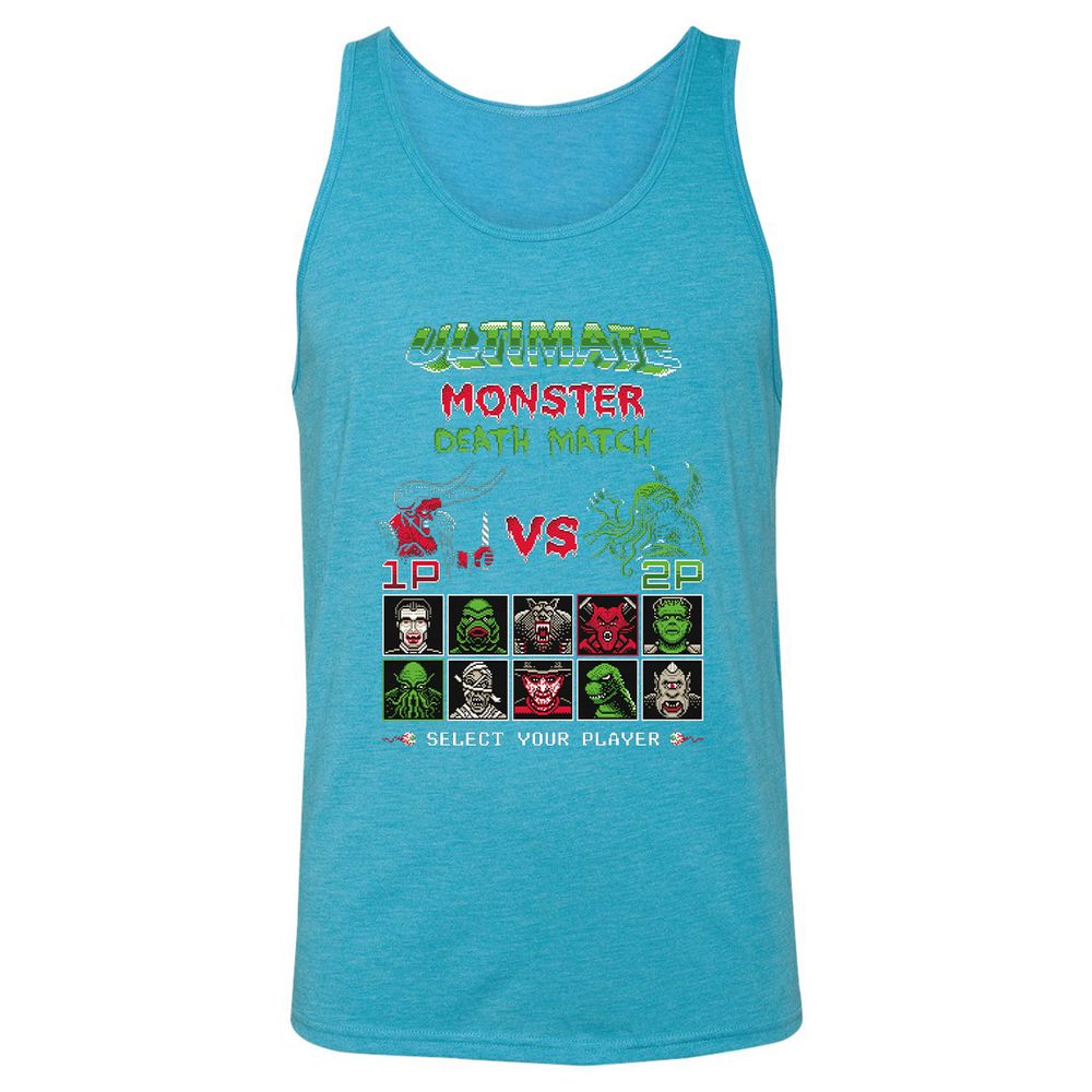 Unisex Jersey Tank - F8VZD7BF - Aqua Triblend - 3