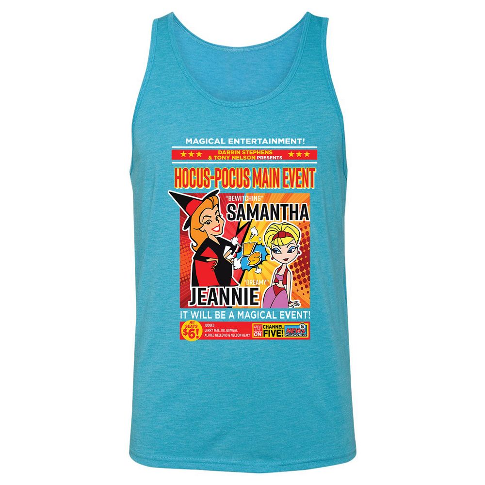 Unisex Jersey Tank - FR7FF6GX - Aqua Triblend - 3