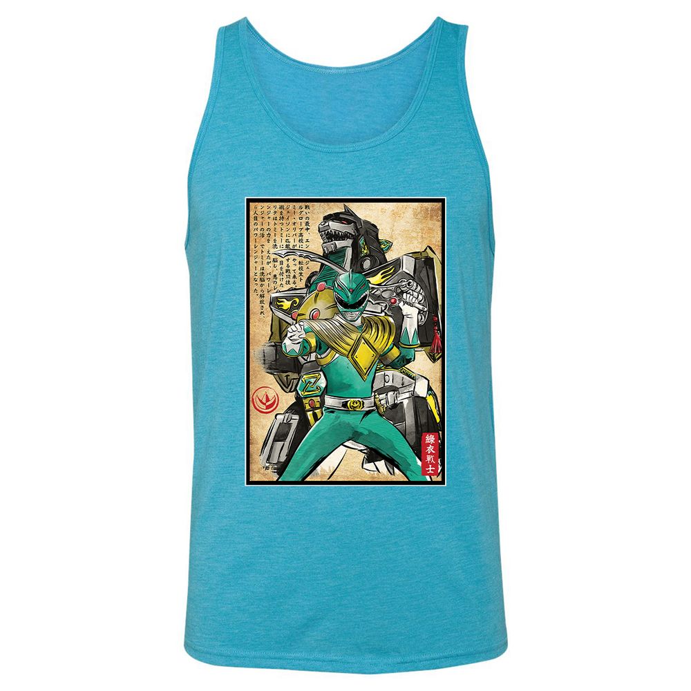 Unisex Jersey Tank - CRXKWQME - Aqua Triblend - 3