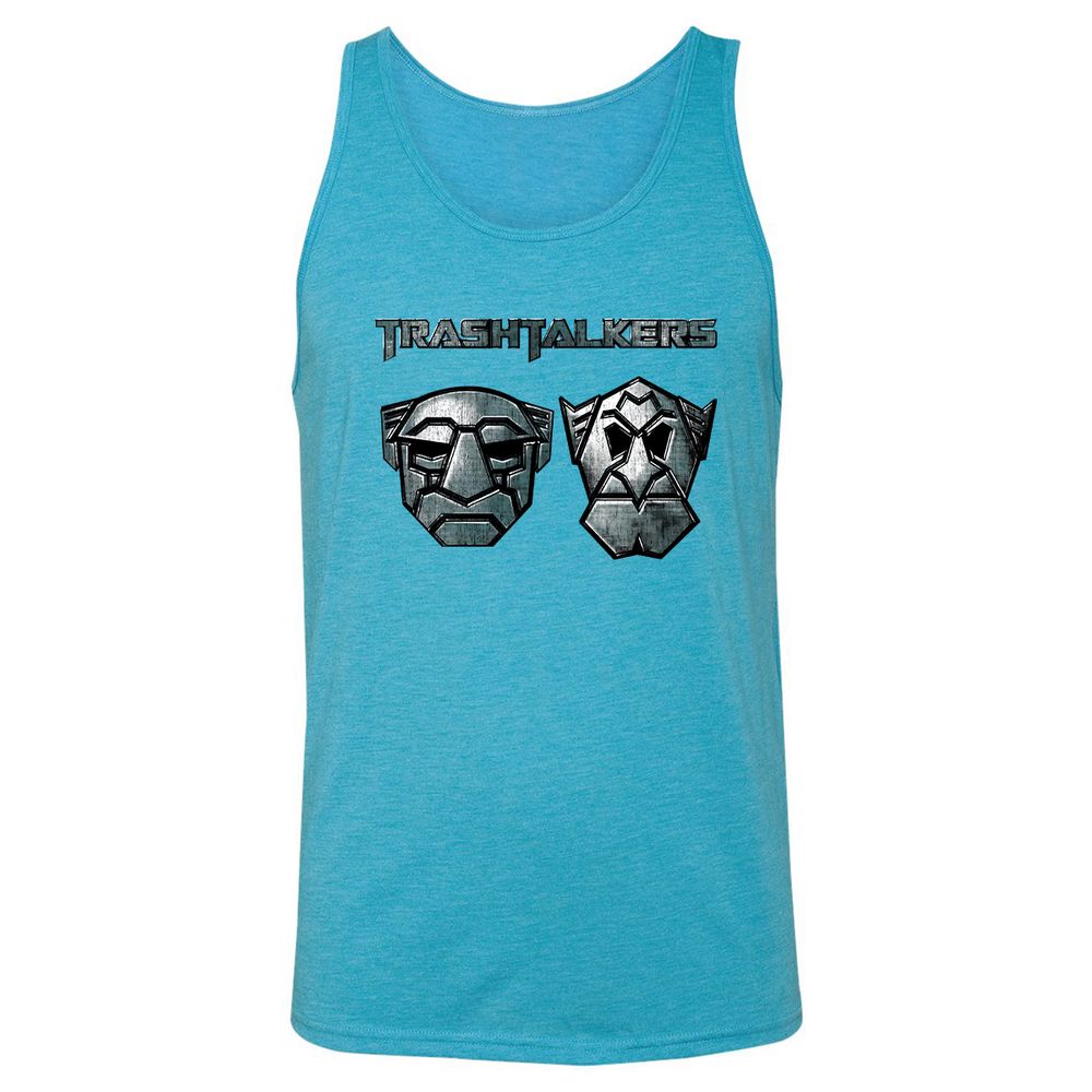 Unisex Jersey Tank - CGUWAJXR - Aqua Triblend - 3