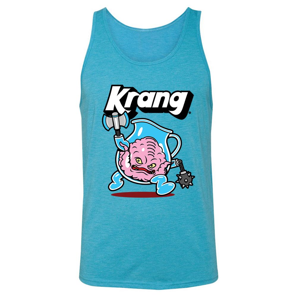 Unisex Jersey Tank - MXR7DVK8 - Aqua Triblend - 3