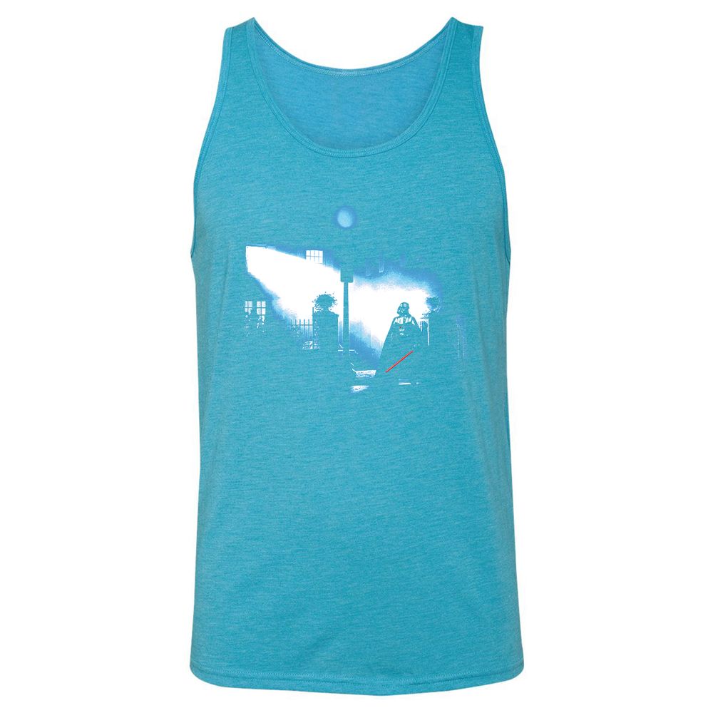 Unisex Jersey Tank - 4WKRW7HA - Aqua Triblend - 3
