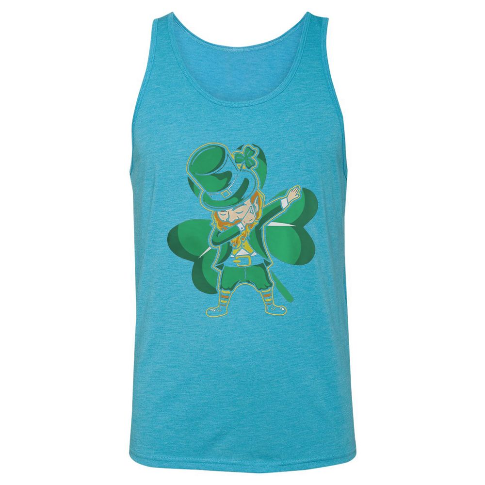 Unisex Jersey Tank - P6DG7JAG - Aqua Triblend - 3