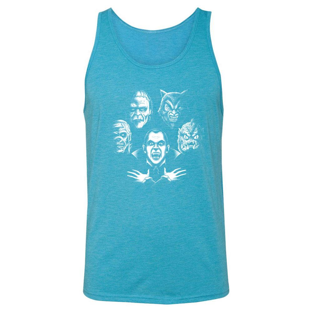 Unisex Jersey Tank - S5L3EPE6 - Aqua Triblend - 3