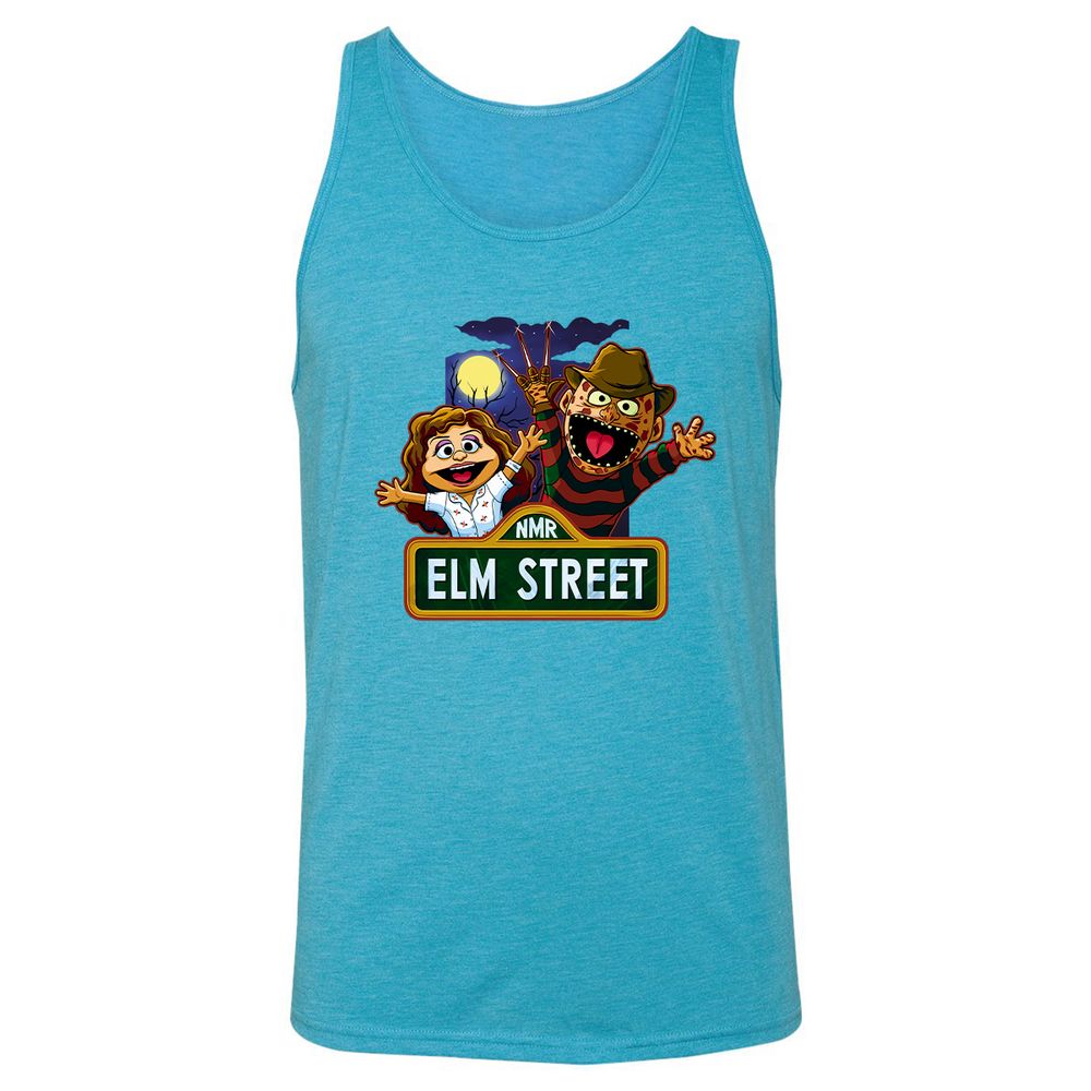 Unisex Jersey Tank - WLLA9HNV - Aqua Triblend - 3