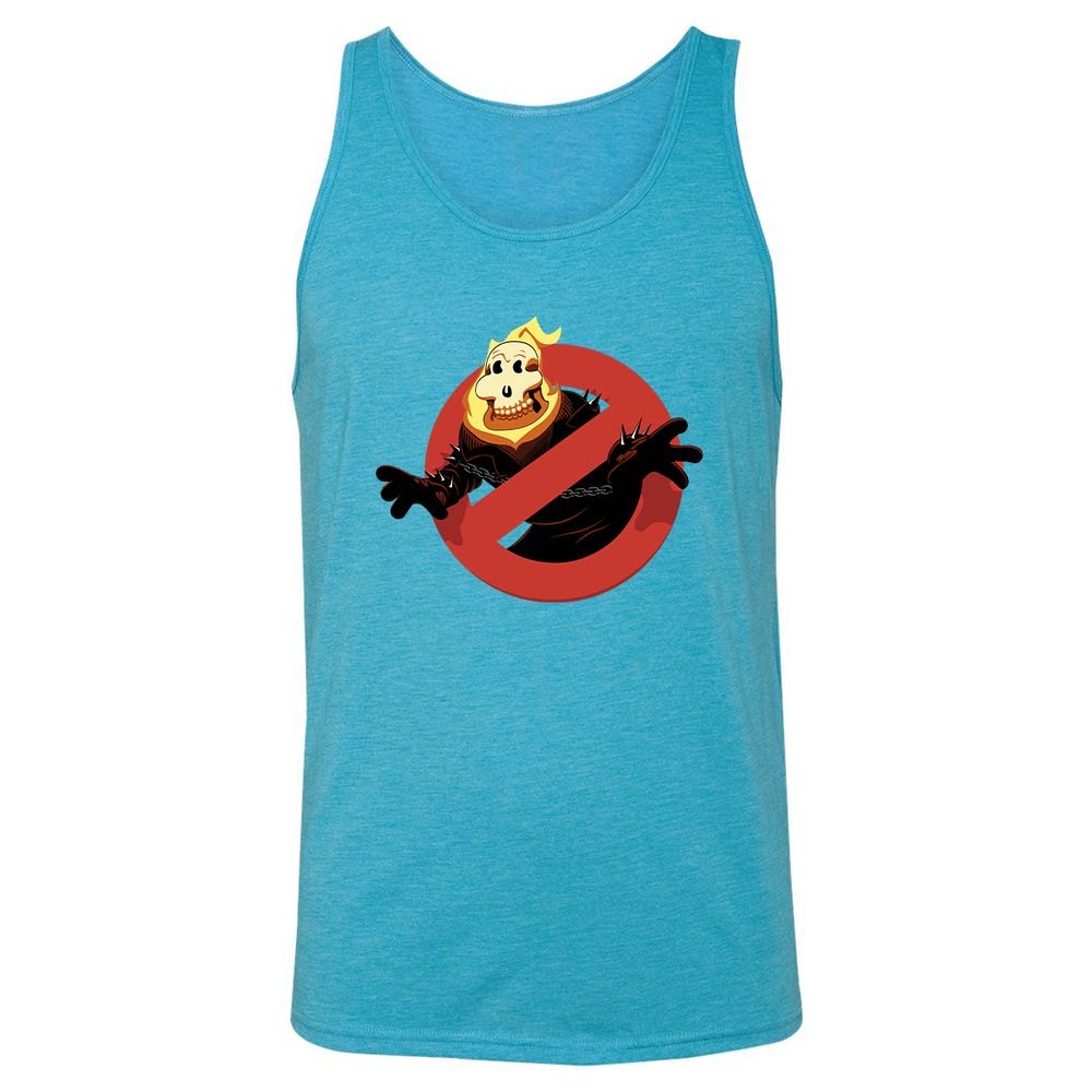 Unisex Jersey Tank - E6UX1GQE - Aqua Triblend - 3