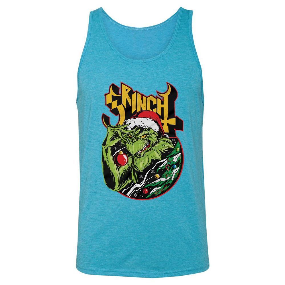 Unisex Jersey Tank - LSV77KY4 - Aqua Triblend - 3
