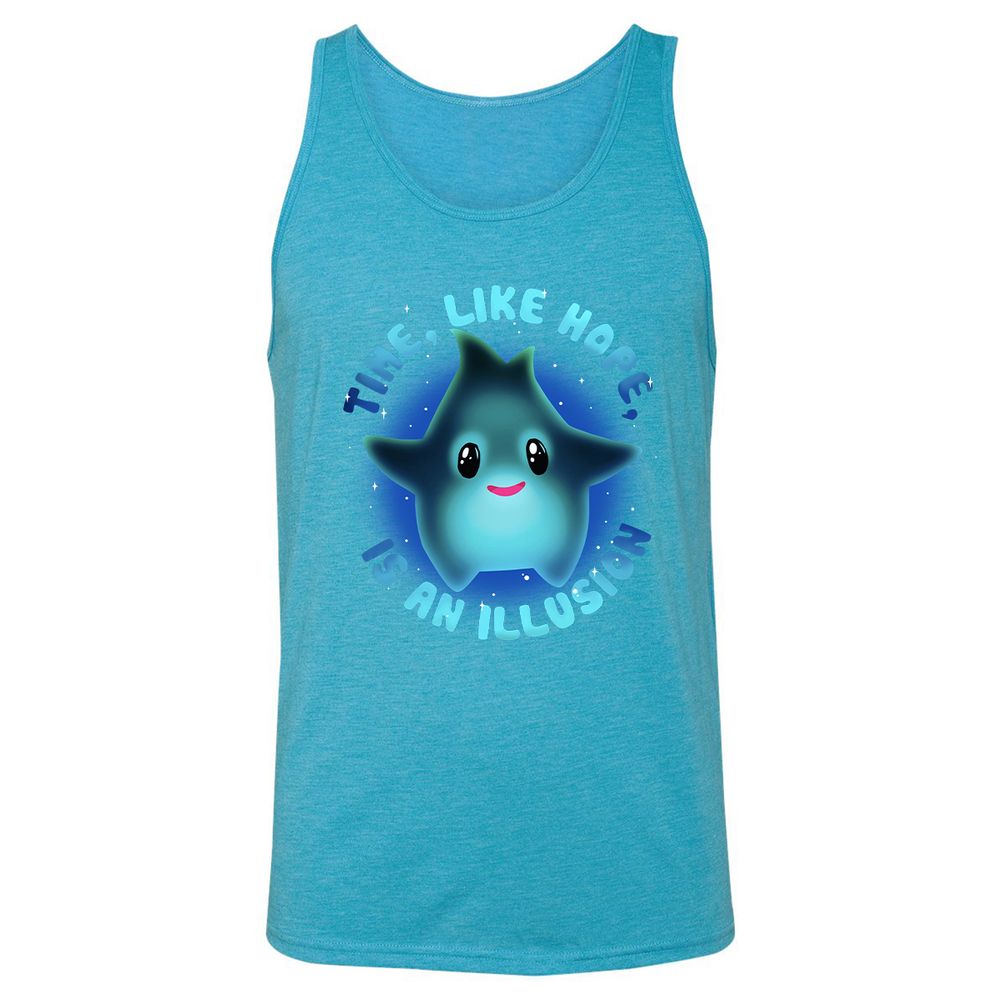 Unisex Jersey Tank - F2F9U218 - Aqua Triblend - 3
