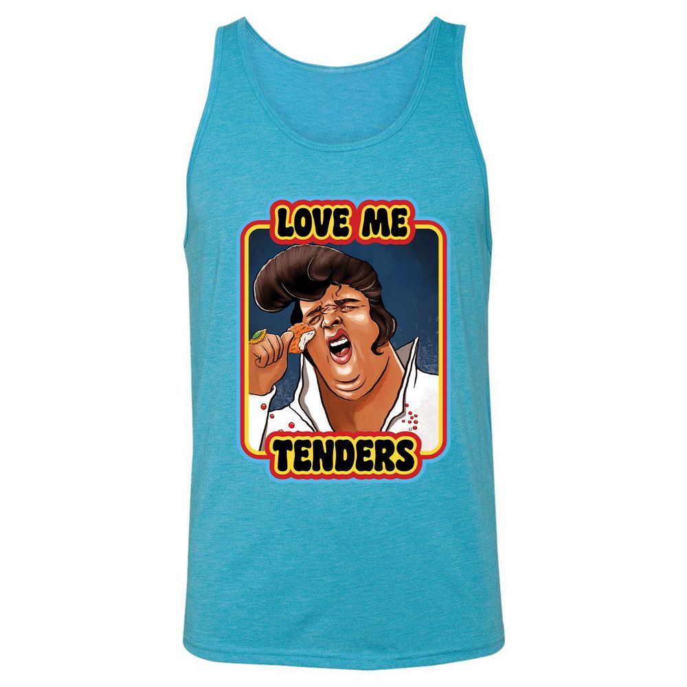 Unisex Jersey Tank - 9HSVCVL9 - Aqua Triblend - 3