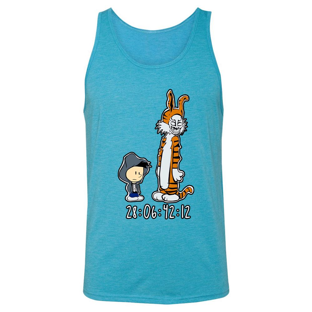 Unisex Jersey Tank - YPPY87MN - Aqua Triblend - 3